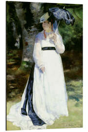 Magnettafel Lise mit dem Sonnenschirm