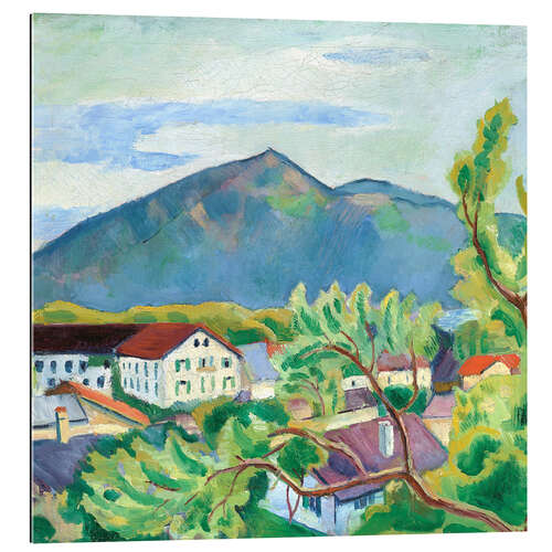 Gallery print Spring landscape in Tegernsee