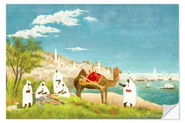 Naklejka na ścianę Landscape of Algiers