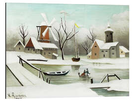 Magnettafel Winterlandschaft