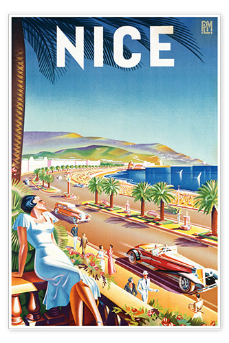 Poster Nice, 1930