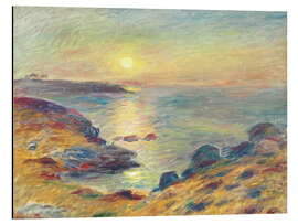 Magnettafel Sonnenuntergang in Douarnenez