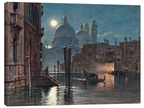 Canvas-taulu Venice at moonlight