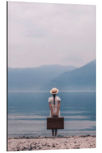 Aluminium print The Traveller