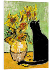 Magnettafel Die Katze von van Gogh