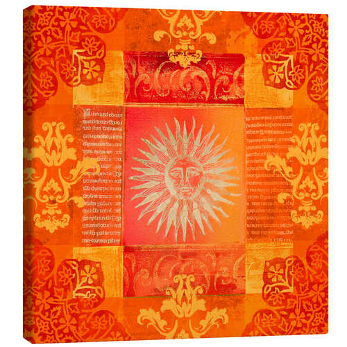 Canvas print Oriental Sun