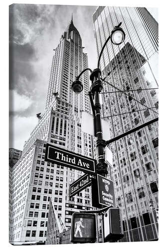 Lienzo Rascacielos en Nueva York - Edificio Chrysler