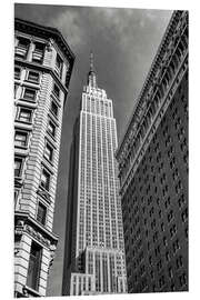 PVC print Empire State Building - NYC (monochrome)