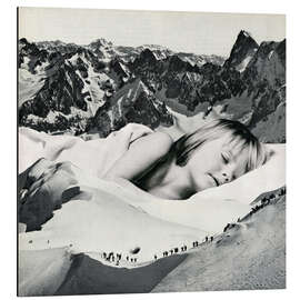 Magnettafel Winterschlaf