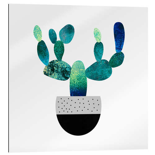 Gallery print Cactus blue