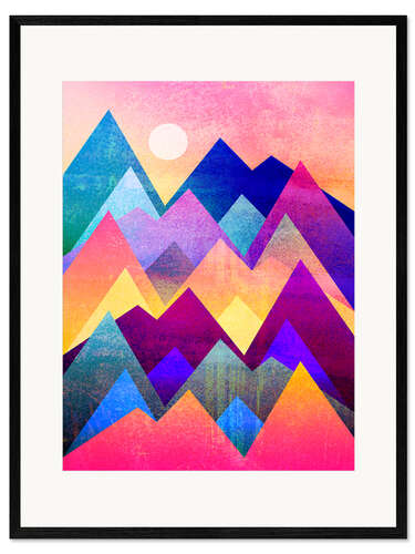 Framed art print A new day