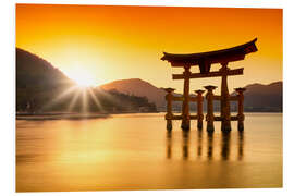 Tableau en PVC Miyajima in Japan I