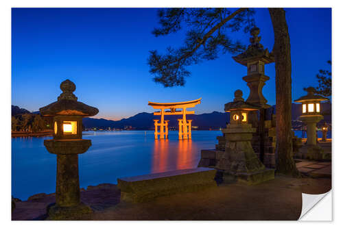 Vinilo para la pared Miyajima in Japan II