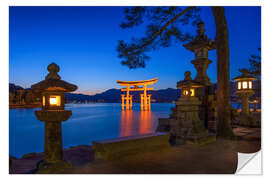 Selvklebende plakat Miyajima in Japan II