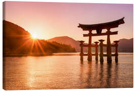 Canvas-taulu Miyajima in Japan III