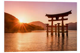 Tableau en PVC Ile de Miyajima (Itsuku-shima), Japon