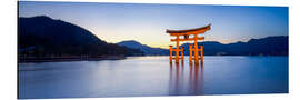 Quadro em alumínio Itsukushima Miyajima Japan