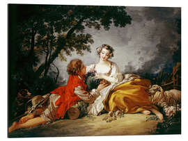 Magnettafel Zwei Liebende