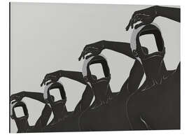 Magnettafel people mountain people sea No 3