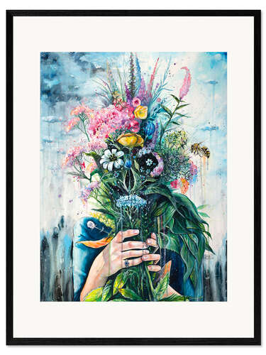 Framed art print The Last Flowers