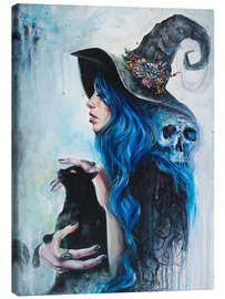 Quadro em tela  Blue Witch - Eva Gamayun