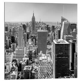 Tableau en plexi-alu Top of The Rock, New York City