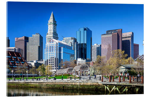 Akryylilasitaulu Boston Downtown - Columbus Waterfront Park