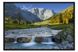 Gerahmter Kunstdruck Karwendel