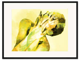 Gerahmter Kunstdruck sad peter No 7