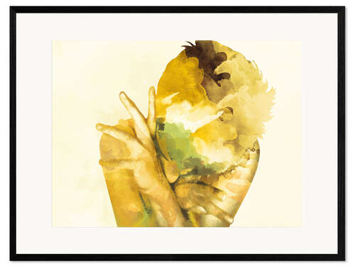 Impression artistique encadrée sad peter No 3