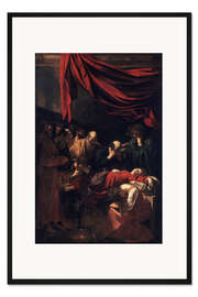 Gerahmter Kunstdruck Tod der Jungfrau