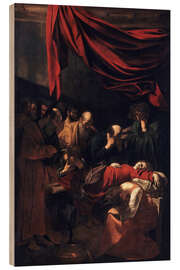 Quadro de madeira Death of the Virgin