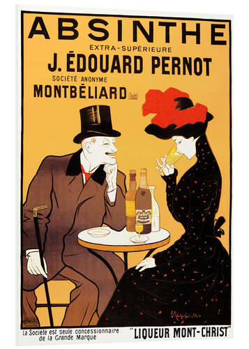 Foam board print Absinthe extra-supérieure J. Édouard Pernot