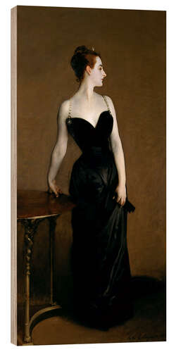 Wood print Madame X