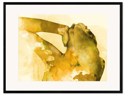 Gerahmter Kunstdruck sad peter No 4