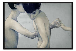 Gerahmter Kunstdruck 20 Sekunden