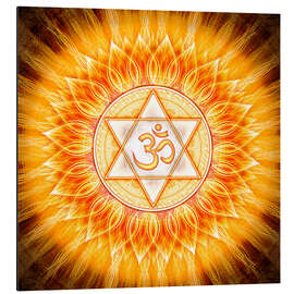 Magnettafel Lotos-Sonne - Om