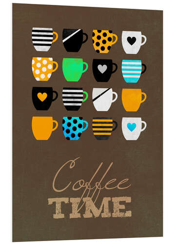 Tableau en PVC Coffee Time