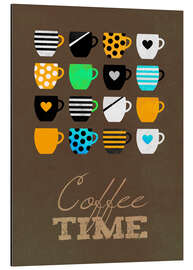 Magnettafel Coffee Time