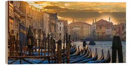 Wood print Venedig