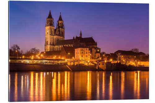 Quadro em plexi-alumínio Cathedral of Magdeburg