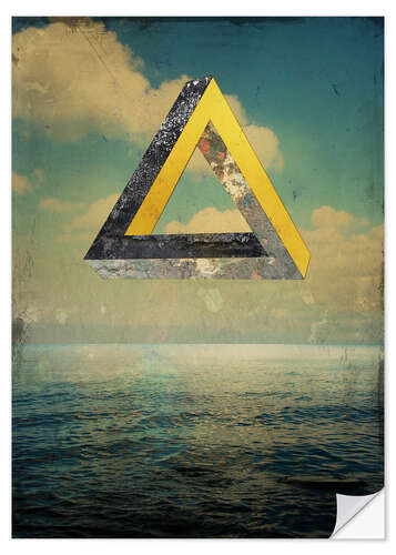 Sticker mural Penrose triangle