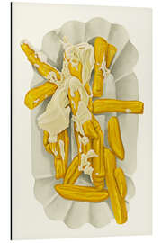 Stampa su alluminio French fries with mayonnaise