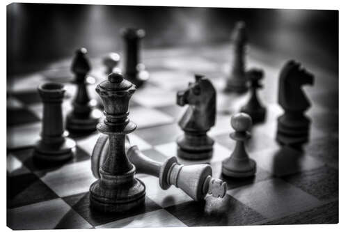 Canvas print chess