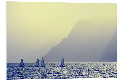 Bilde på skumplate Regatta || boats || Italy || Lago di Garda