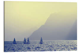 Magnettafel Regatta || Boote || Italien || Lago di Garda