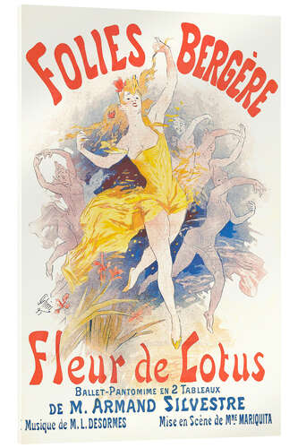 Acrylic print Folies Bergère (French)