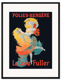 Gerahmter Kunstdruck La Loie Fuller (französisch)