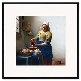 Gerahmter Kunstdruck Das Milchmädchen