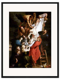 Gerahmter Kunstdruck Die Kreuzabnahme